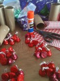 Sorting Kisses and Tube Containers